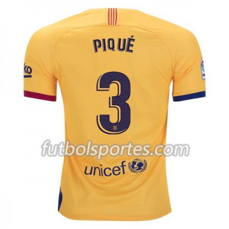 Camisetas FC Barcelona Gerard Pique 3 Segunda Equipacion 2019/2020 